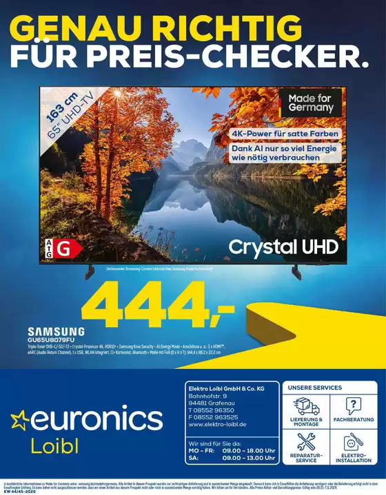 Euronics Katalog in Schülp | Unsere Angebote | 2026-10-28T00:00:00.000Z - 2026-11-07T00:00:00.000Z