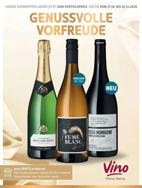 Vino Weinmarkt Katalog | Gemussvolle Vorfreude | 2026-10-29T00:00:00.000Z - 2026-11-22T00:00:00.000Z