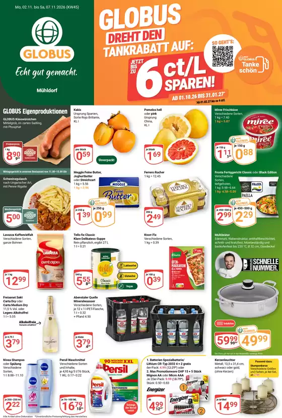Globus Katalog | Kommende Angebote Mühldorf | 2026-11-02T00:00:00.000Z - 2026-11-07T00:00:00.000Z