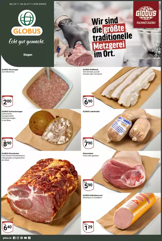 Globus Katalog in Wirges | Kommende Angebote Siegen | 2026-11-02T00:00:00.000Z - 2026-11-07T00:00:00.000Z