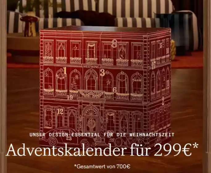 WESTWING Katalog | Adventskalender Fur 299€ | 2026-10-30T00:00:00.000Z - 2026-11-15T00:00:00.000Z