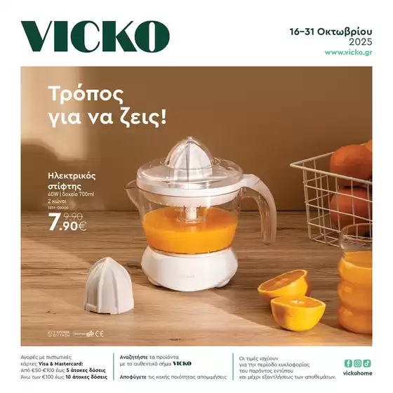 Τα προϊόντα του μήνα Vicko