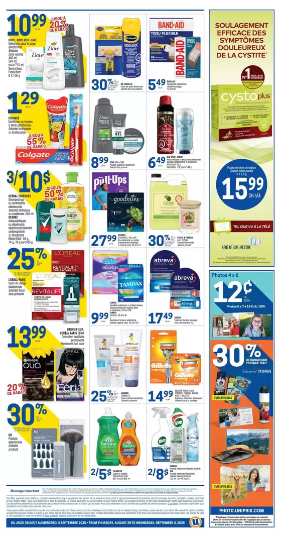 Uniprix Weekly ad
