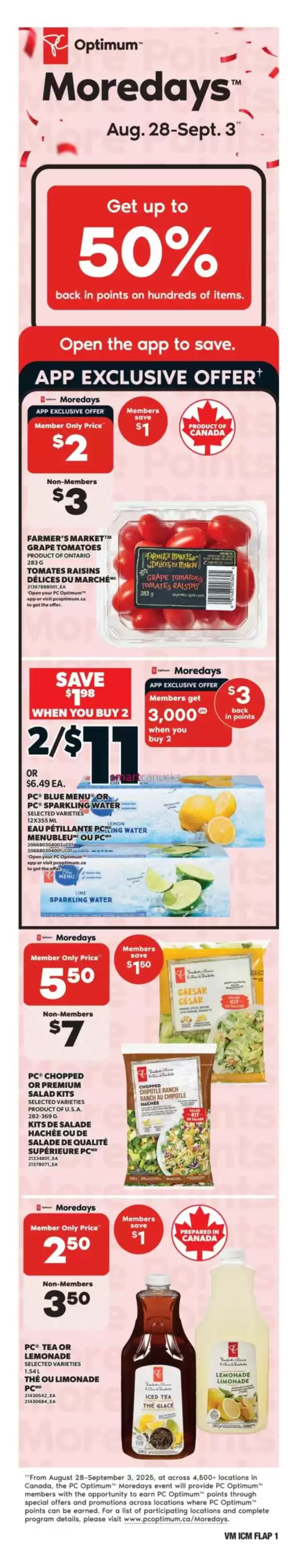Valu-mart weeky flyer
