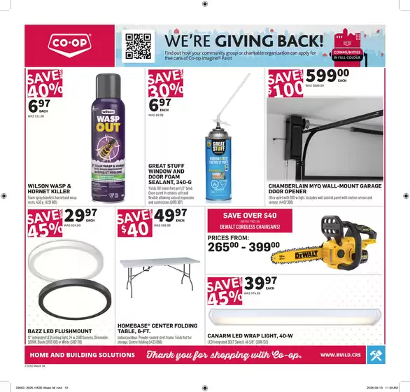 Offers for bargain hunters