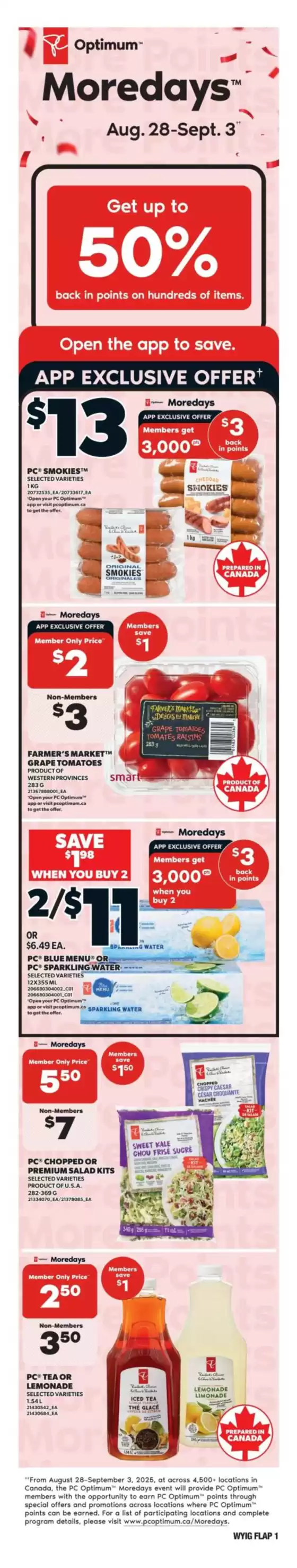Independent Grocer weeky flyer