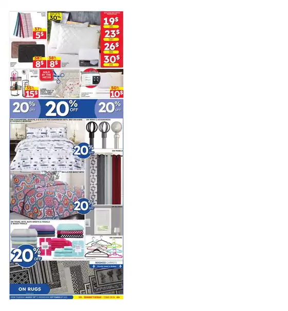 Current special promotions