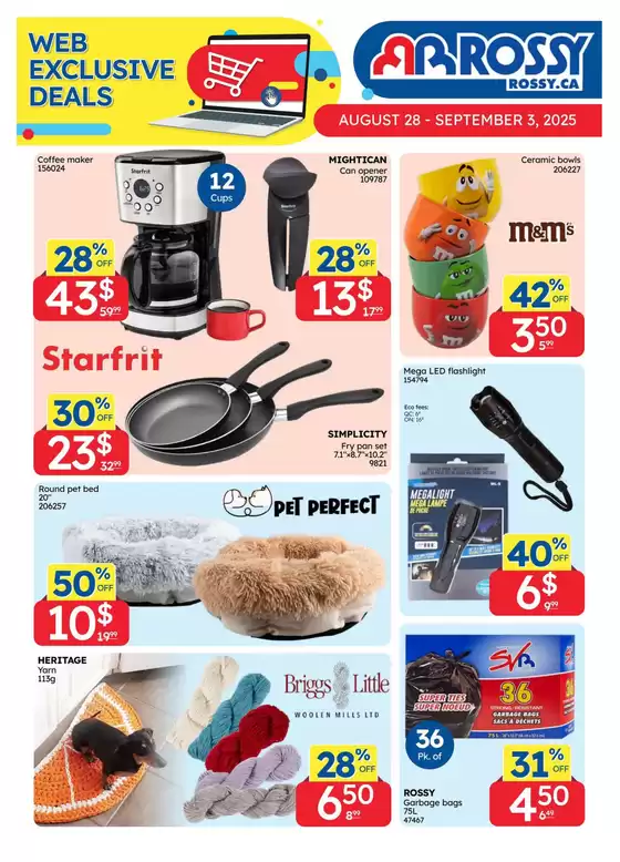 Rossy catalogue in Surrey | New offers to discover | 2025-08-28T00:00:00.000Z - 2025-09-03T00:00:00.000Z