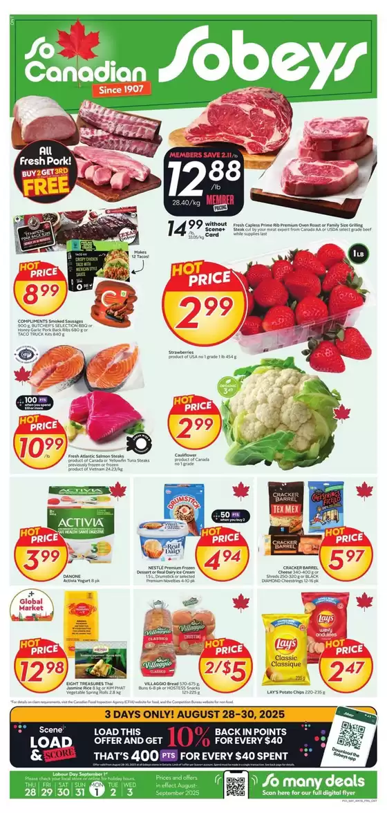 Sobeys Weekly ad
