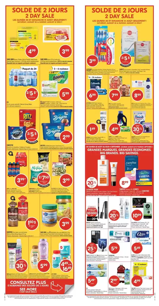 Shoppers Drug Mart catalogue in Montreal | Discounts and promotions | 2025-08-30T00:00:00.000Z - 2025-09-04T00:00:00.000Z