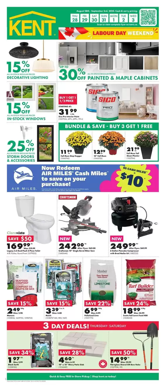 Kent catalogue in Edmonton | Kent Weekly ad | 2025-08-28T00:00:00.000Z - 2025-09-03T00:00:00.000Z
