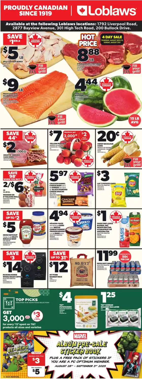 Weekly flyer 