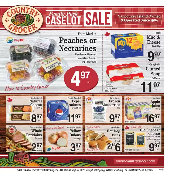 Country Grocer catalogue in Kitchener | Country Grocer Full Flyer | 2025-09-02T00:00:00.000Z - 2025-09-16T00:00:00.000Z