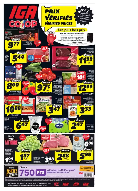 IGA catalogue in Calgary | New offers to discover | 2025-09-04T00:00:00.000Z - 2025-09-10T00:00:00.000Z