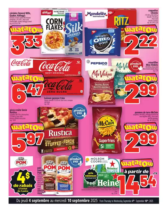 Exclusive bargains