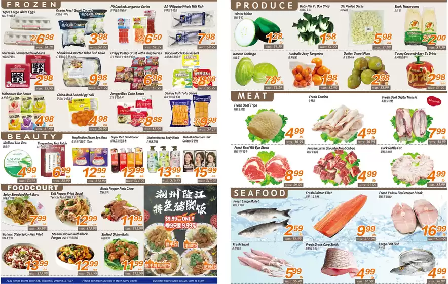 Seasons foodmart flyer