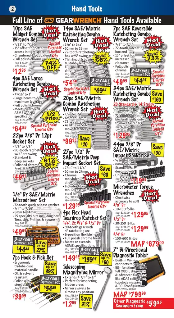 KMS Tools 2509 September Flyer