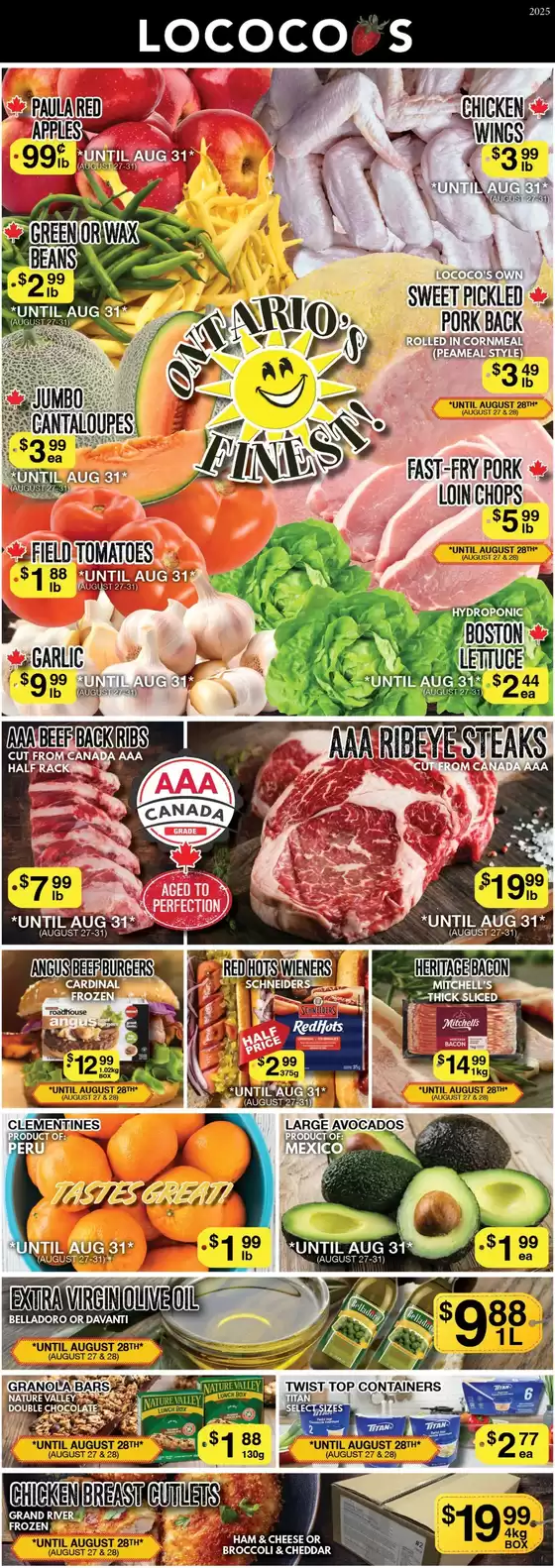 Lococos catalogue in Calgary | Our best offers for you | 2025-09-02T00:00:00.000Z - 2025-09-16T00:00:00.000Z