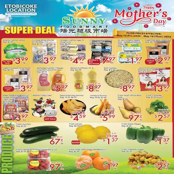 Sunny Food Mart catalogue in Calgary | Great offer for all customers | 2025-09-02T00:00:00.000Z - 2025-09-16T00:00:00.000Z