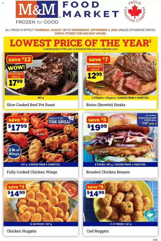 M&M Meat Shops weekly flyer