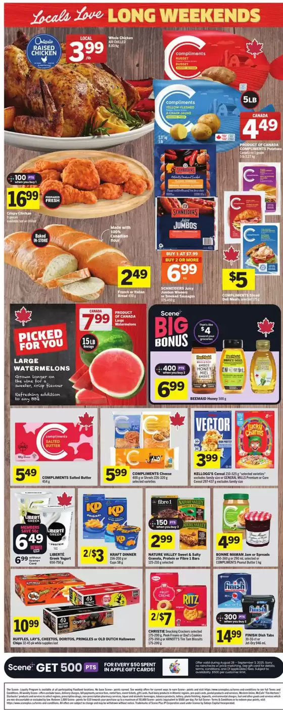 Weekly flyer 