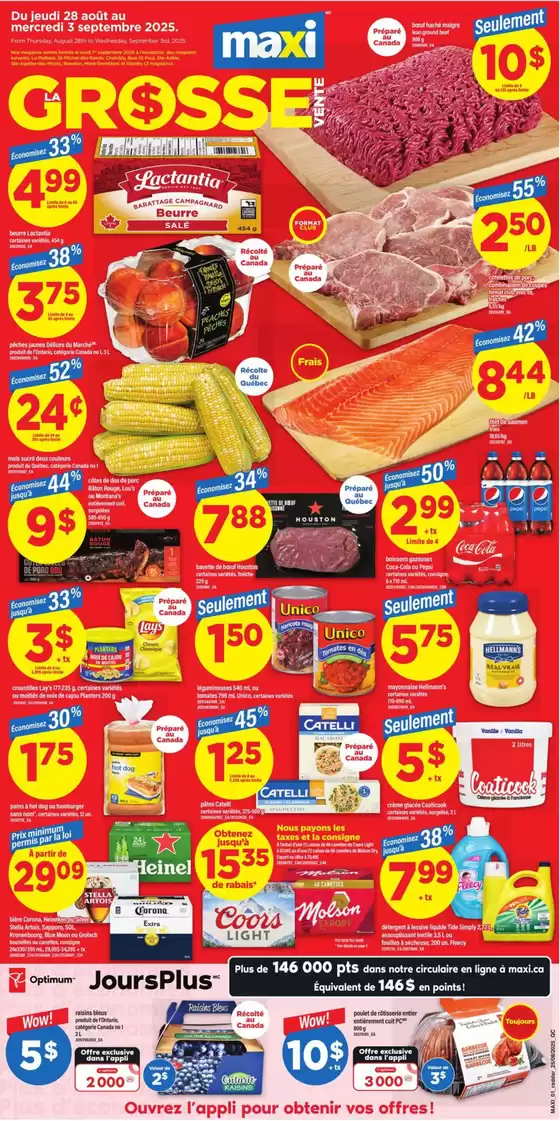 Maxi catalogue in Midland | Weekly flyer  | 2025-09-03T00:00:00.000Z - 2025-09-03T00:00:00.000Z