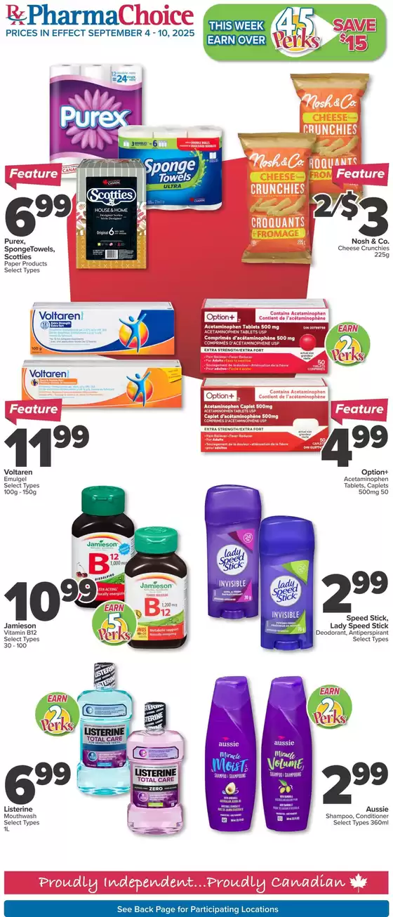 PharmaChoice catalogue in Quebec | Our best bargains | 2025-09-04T00:00:00.000Z - 2025-09-10T00:00:00.000Z