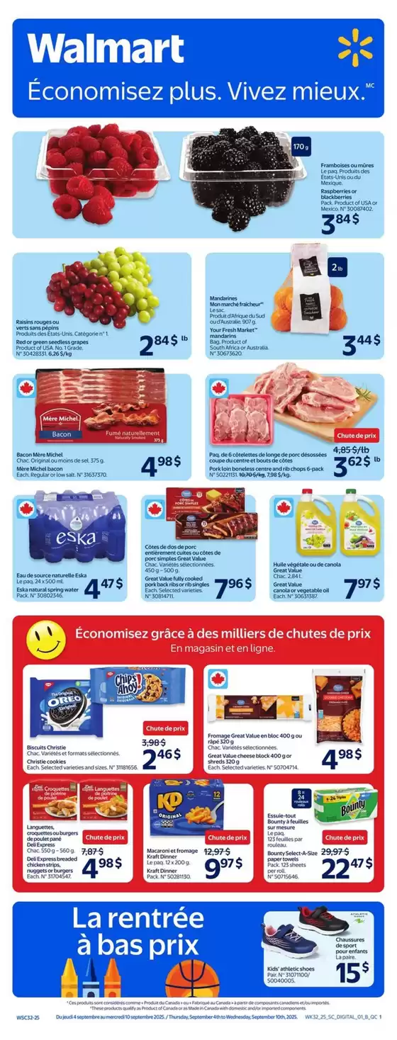 Walmart catalogue in Vancouver | Wide range of offers | 2025-09-04T00:00:00.000Z - 2025-09-11T00:00:00.000Z