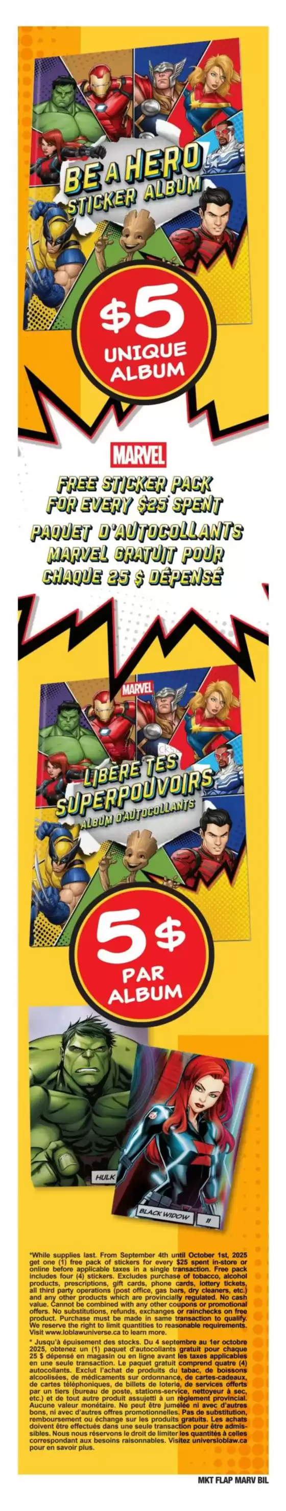 Valu-mart weeky flyer