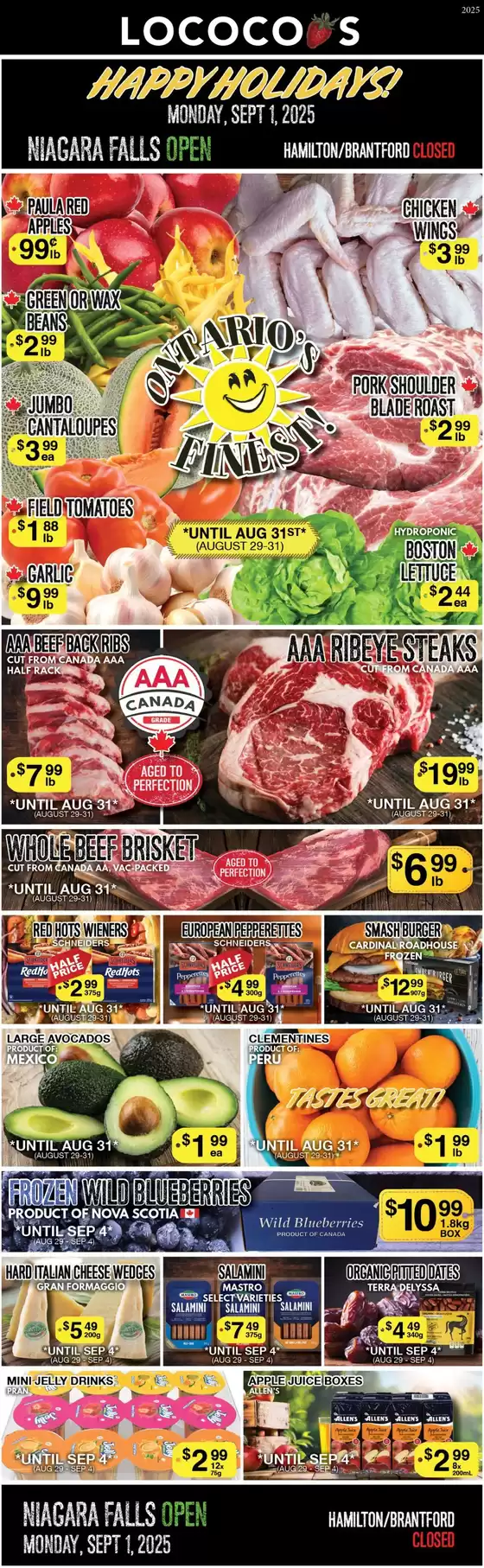 Lococos catalogue in Châteauguay | Discounts and promotions | 2025-09-03T00:00:00.000Z - 2025-09-17T00:00:00.000Z