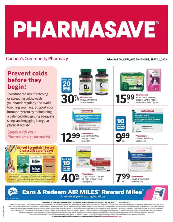 Pharmasave weekly flyer