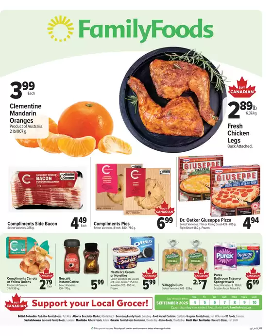 Family Foods catalogue in Sarnia | Top deals for all customers | 2025-09-04T00:00:00.000Z - 2025-09-18T00:00:00.000Z
