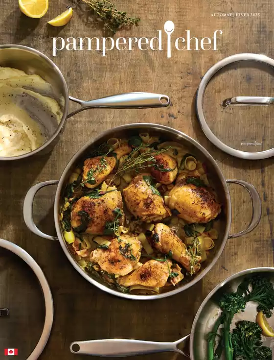 Pampered Chef catalogue in Sarnia | Automne/Hiver 2025 | 2025-09-04T00:00:00.000Z - 2025-09-18T00:00:00.000Z