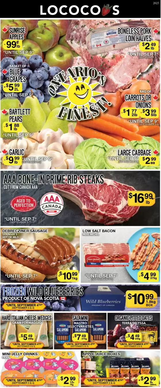 Lococos catalogue in Sarnia | Lococos weekly flyer | 2025-09-04T00:00:00.000Z - 2025-09-18T00:00:00.000Z