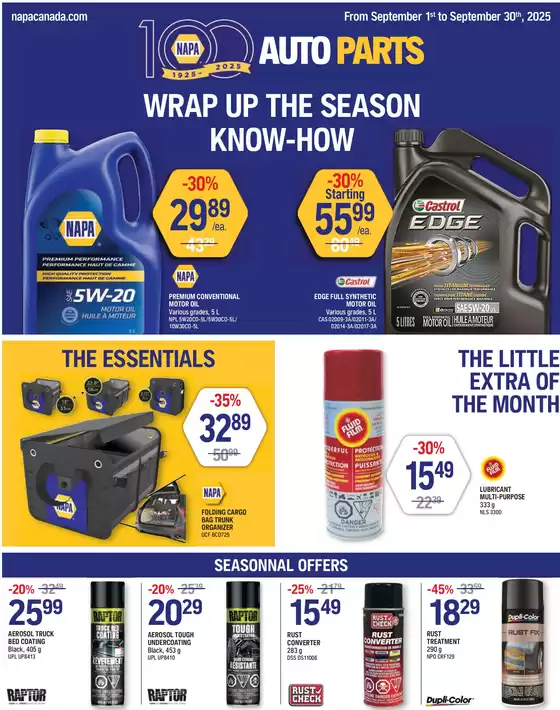 Wrap up the season know-how