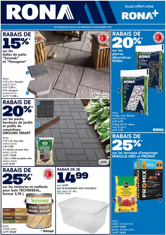 Réno Dépôt catalogue in Edmonton | En vigueur du jeudi & au mercredi 10 septembre 2025 | 2025-09-04T00:00:00.000Z - 2025-09-10T00:00:00.000Z