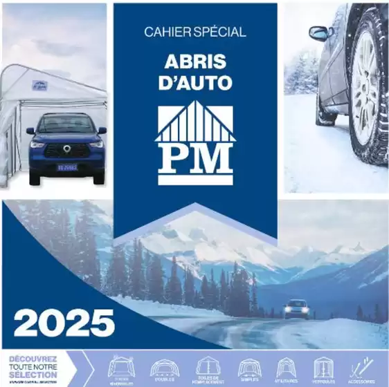 Patrick Morin catalogue in Chatham-Kent | Cahier spécial abris d'auto | 2025-09-04T00:00:00.000Z - 2025-09-24T00:00:00.000Z