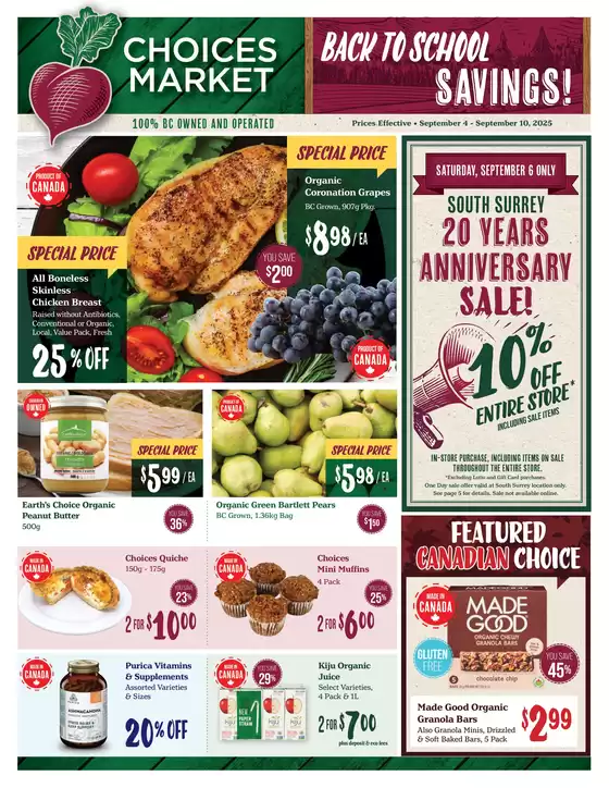 Choices Market weekly flyer