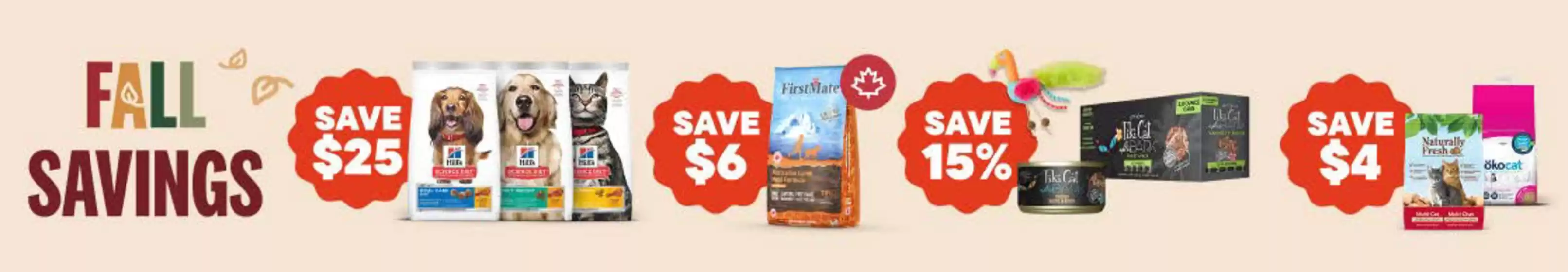 Fall savings 