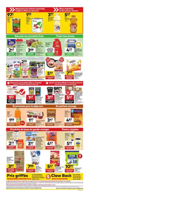 Current bargains and offers