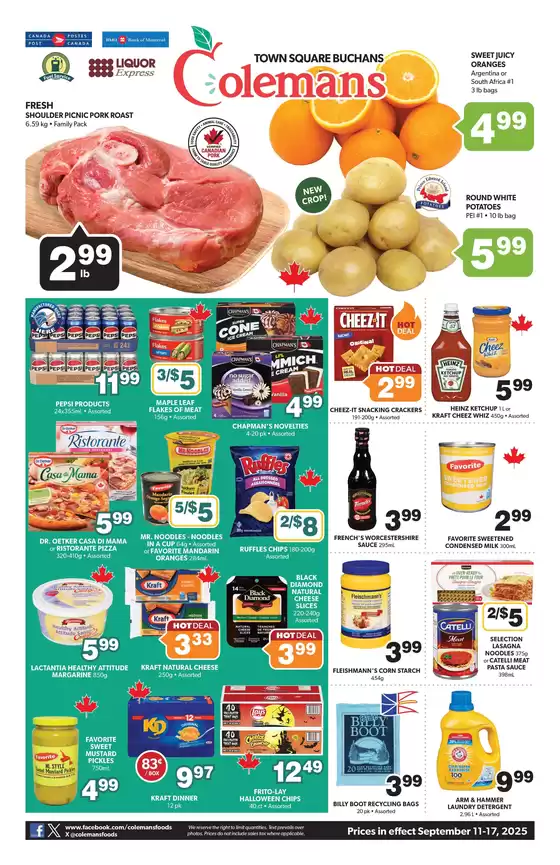 Coleman's catalogue in Beloeil | Our best bargains | 2025-09-11T00:00:00.000Z - 2025-09-17T00:00:00.000Z