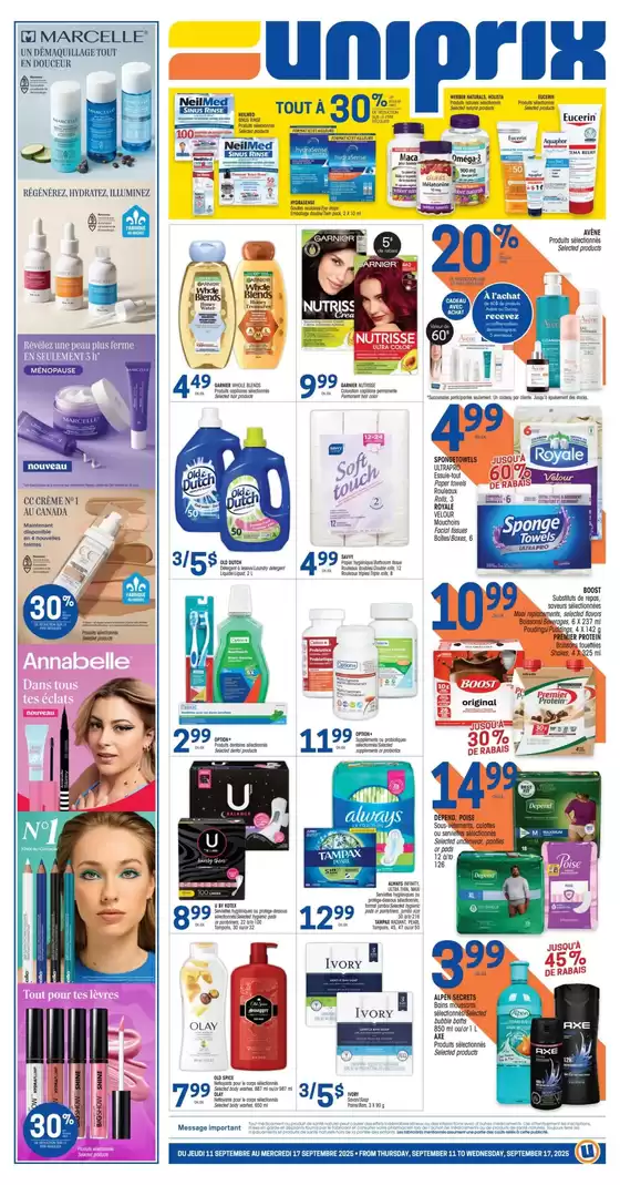 Uniprix Weekly ad