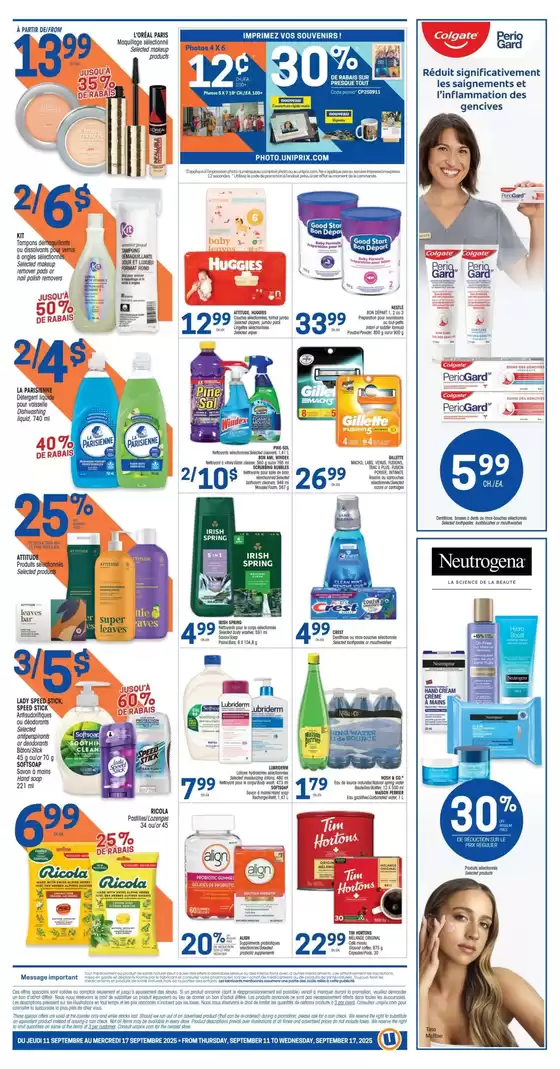 Uniprix Weekly ad