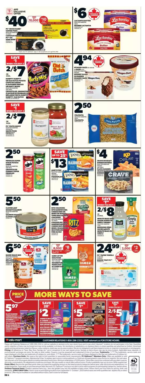 Valu-mart weeky flyer