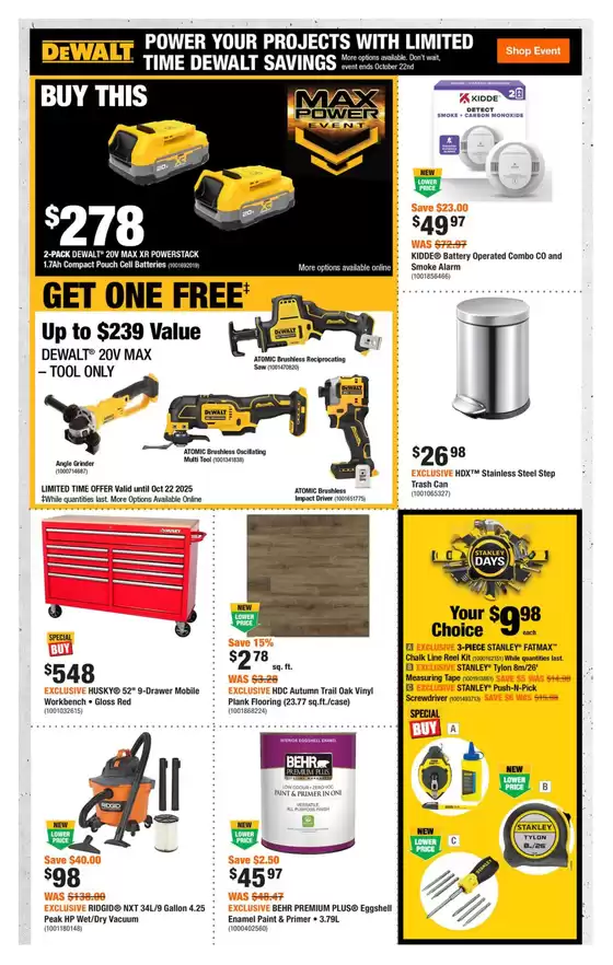 Attractive special offers for everyone