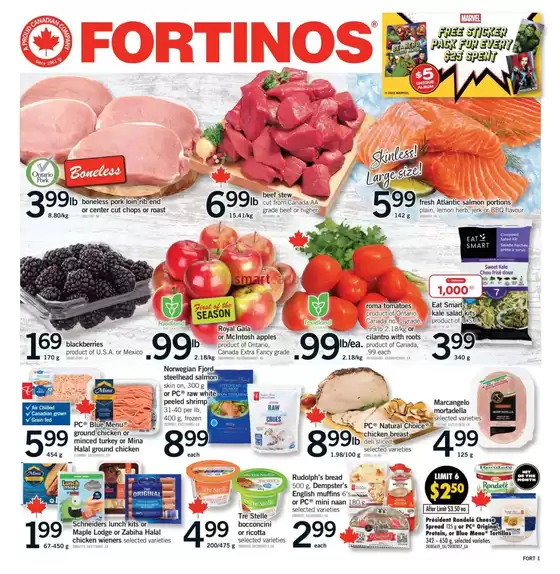 Fortinos weekly flyer