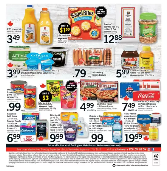 Fortinos weekly flyer