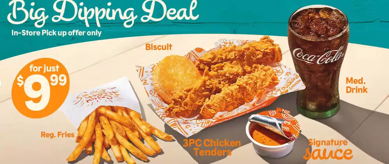 Popeyes catalogue in Toronto | Big Dipping Deal | 2025-09-10T00:00:00.000Z - 2025-09-24T00:00:00.000Z