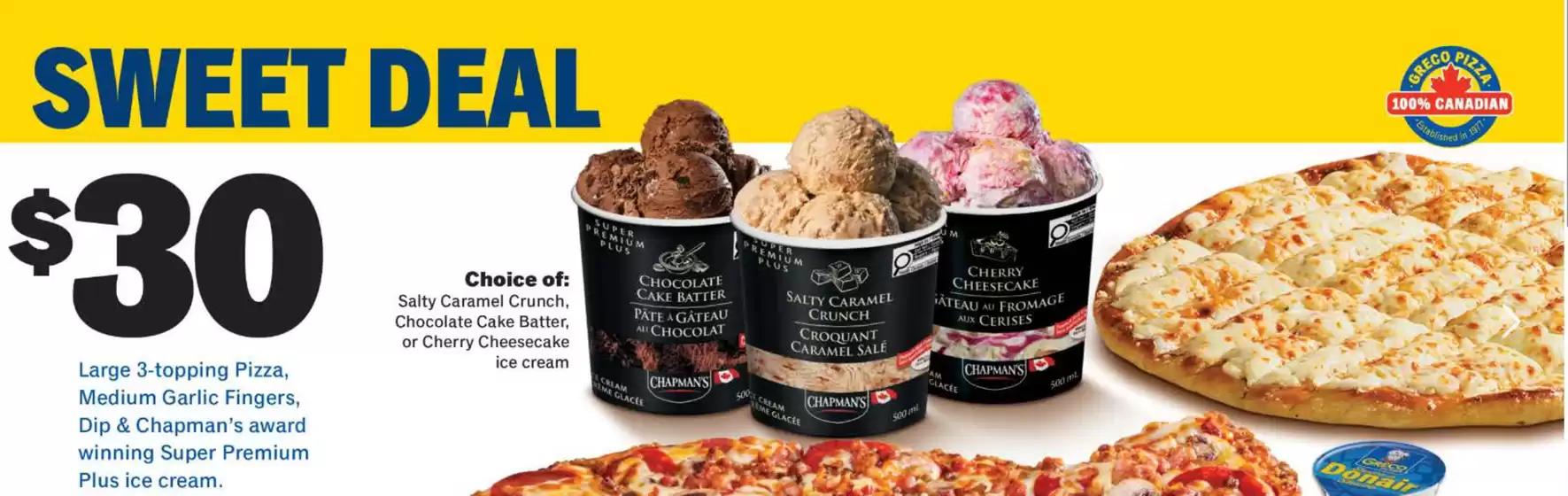 Greco Pizza catalogue in Toronto | Sweet deal  | 2025-09-10T00:00:00.000Z - 2025-09-24T00:00:00.000Z