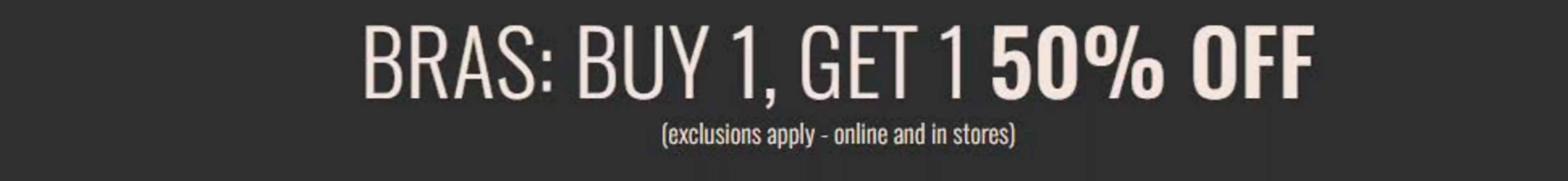 La Senza catalogue | Buy 1 get 1 50 % off  | 2025-09-10T00:00:00.000Z - 2025-09-24T00:00:00.000Z
